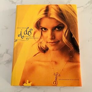 Jessica Simpson 'I Do' Hardcover Wedding Book